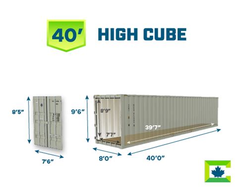 40ft Shipping Container Dimensions Design Talk