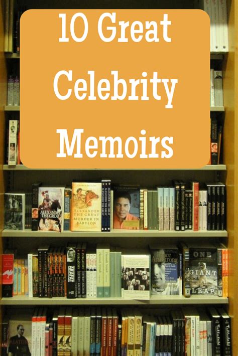 10 Great Celebrity Memoirs Memoirs Memoir Writing Comedians