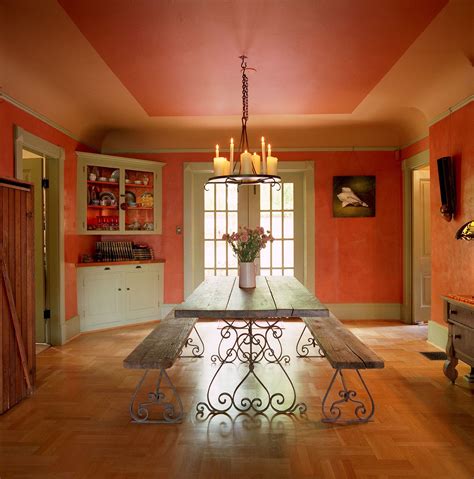 You can also use neutrals like gray for more contemporary looks, or light brown shades for a warm and cozy feel. 55 Dining Room Paint Color Ideas and Inspiration Gallery ...