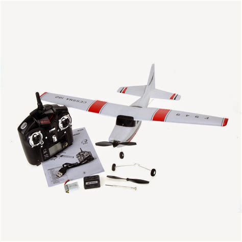 Avión Rc Wltoys F949 3ch 24g Cessna 182 Micro Rc Airplane Rtf