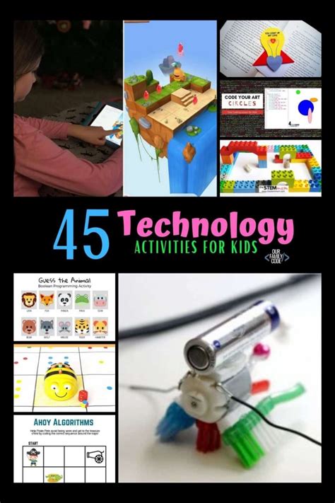 45 Technology Activities For Kids Computer Science Coding And Tech
