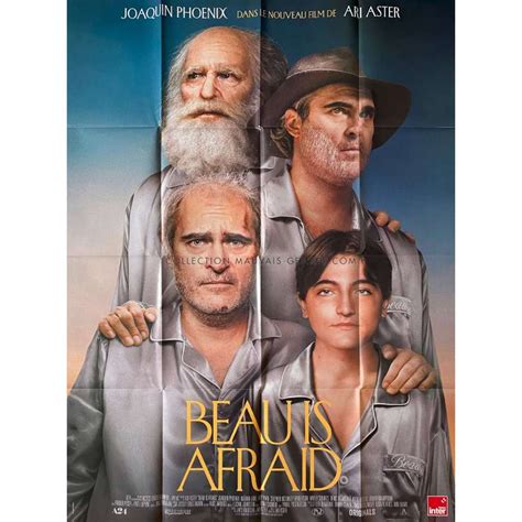 Beau Is Afraid French Movie Poster 47x63 In 2023