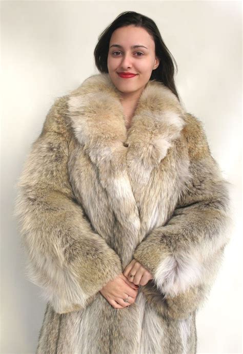 Coyote Fur Coat Fur Coat Coyote Fur Coat Coat