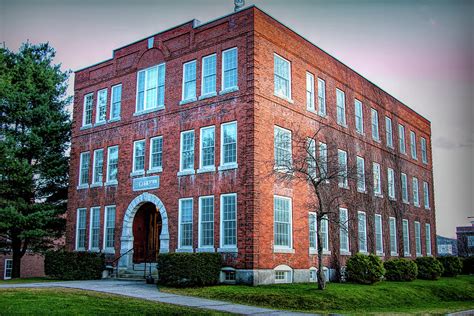The many campus buildings each specialize in a specific discipline and all programs are taught by and overseen. Dewey Hall Norwich University Photograph by Jeff Folger