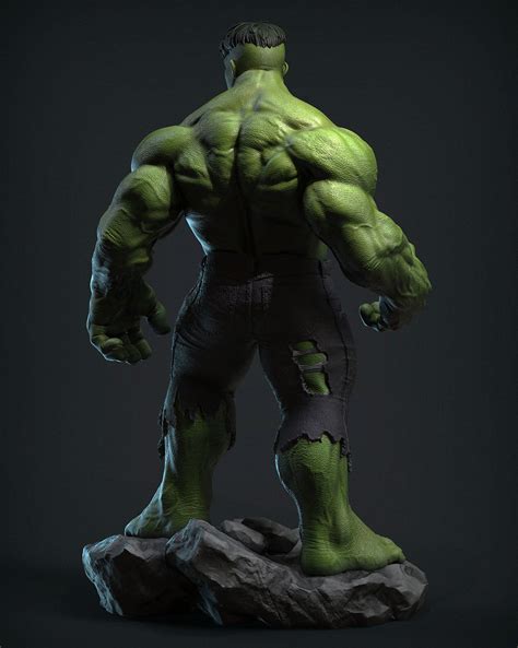 Incredible Hulk 3d Printing Model Stl