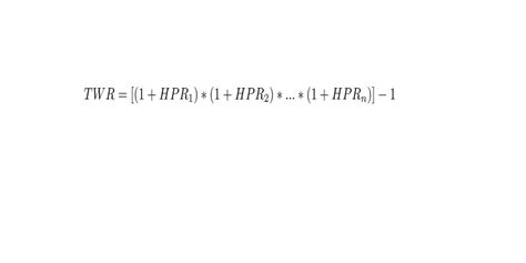 The return of security b has three possible outcomes. Time-Weighted Rate of Return (TWR) Definition
