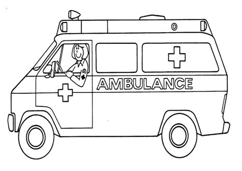 Top Fantastic Ambulance Coloring Page 8 Pictures - Coloring Pages