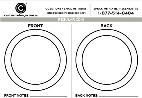 Download Challenge Coin Design Template | Custom Challenge Coins