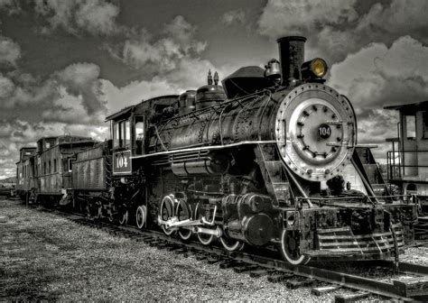 Old 104 Steam Engine Locomotive Photograph By Thom Zehrfeld Fine Art