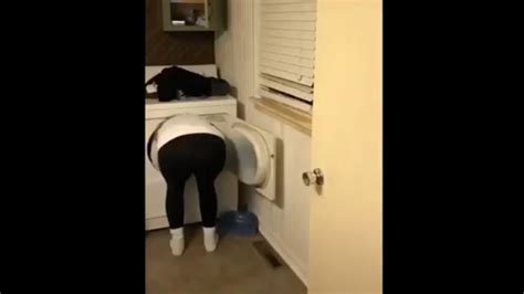 Stepsister Stuck In The Wash Machine Again Youtube