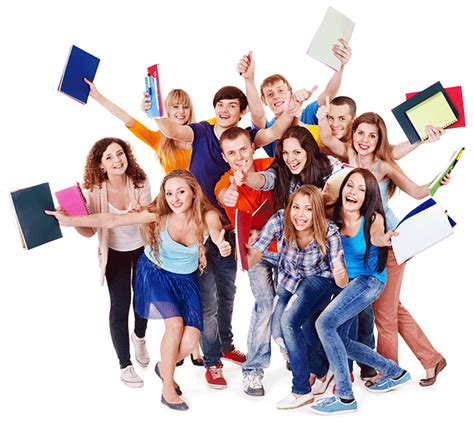 Happy College Students Png Students Standing Cartoon Clip Art At Clker