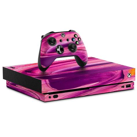 Xbox One X Oil Paint Series Skins Slickwraps