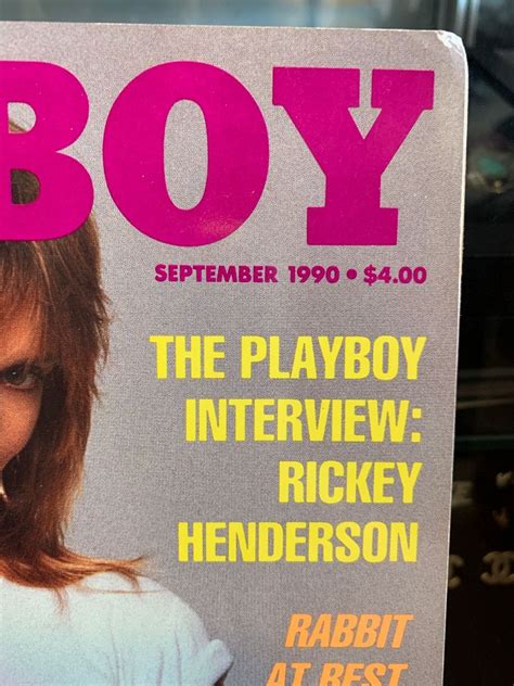 Playboy Magazine September Roseanna Arquette Pictorial