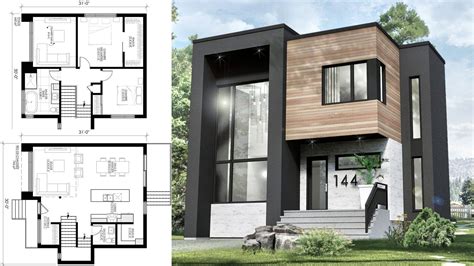 Ft., modern house designs, single floor homes, single floor house plans, small budget house, small house designs, villas. Small Modern House 30x31 with Interior - Sam Phoas Home ...