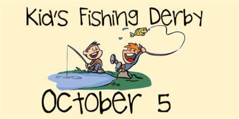 Kids Fishing Derby Sherman Parks And Rec