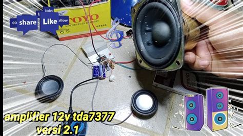 The tda7377 is a new technology class ab car radio amplifier able to work either in dual bridge or quad single ended configuration. TDA 7377 versi 2.1 simple - YouTube