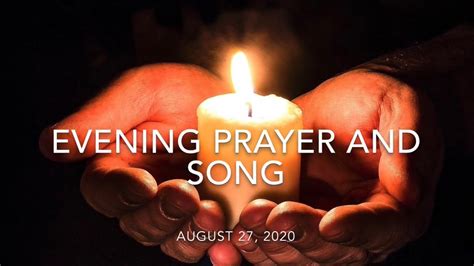 Evening Prayer Youtube
