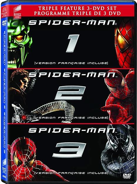 Spider Man 1 3 Trilogy Spider Manspider Man 2spider Man 3 Bilingual