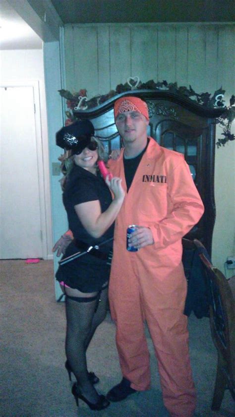 Couples Costume Cop And Convict Couples Costumes Halloween Costumes