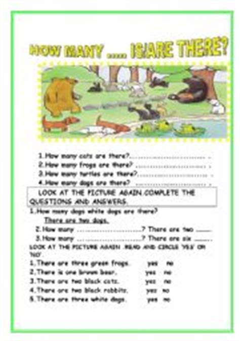 We did not find results for: HOW MANY IS THERE-ARE THERE? - ESL worksheet by teach75