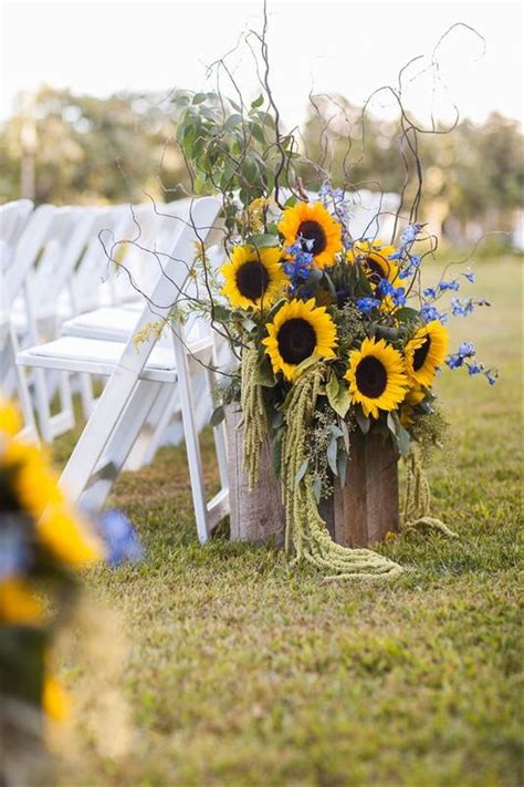 20 Sunflower Themed Wedding Ideas That Are Like Instant Happiness