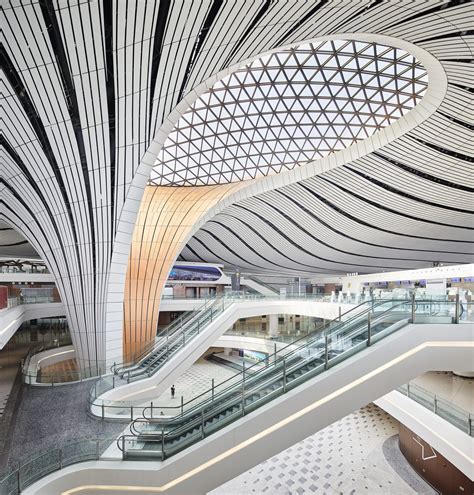 Daxing International Airport In Beijing Designed By Zaha Hadid