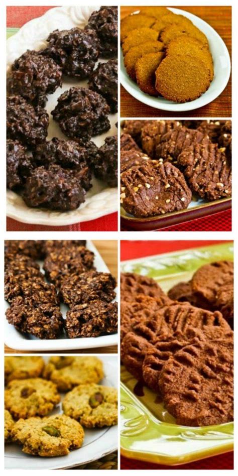 You'll find recipes with five or fewer ingredients, meals that can be made in 30 minutes or less and entire meals that can all be prepared in one pot, including a blt breakfast salad, garlic butter shrimp. Delicious Sugar-Free (or Low-Sugar) Cookies for the Holidays | Sugar free cookies, Low sugar ...