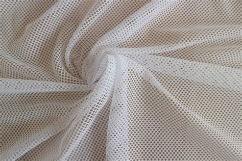 White Mesh Netting Fabric 14m Remnant Like Sew Amazing
