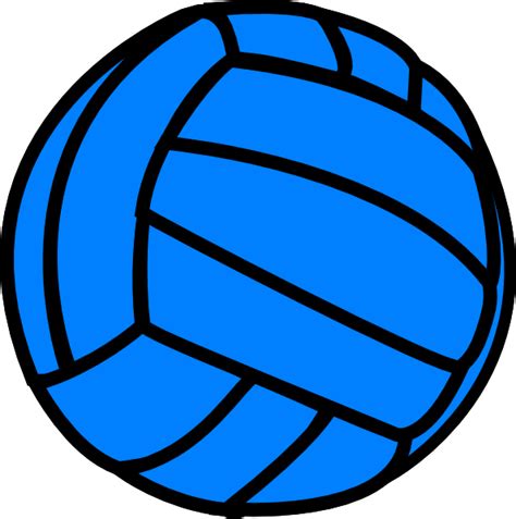 Blue Volleyball Clipart Free Images At Vector Clip Art Images And
