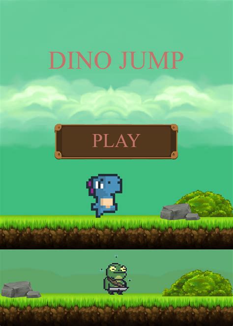 🕹️ Play Dino Jump Game Free Online Dinosaur Platform Jumper Video Game