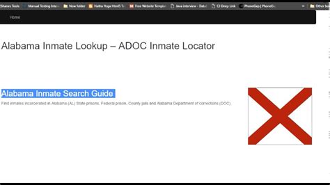 To find out an inmate in placer county jail, use placer county inmate search online. Alabama Inmate Search Guide - YouTube