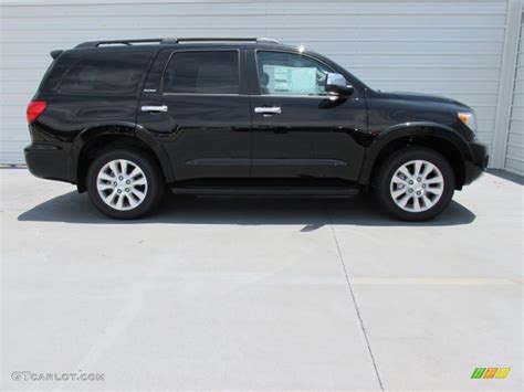 Black 2015 Toyota Sequoia Platinum Exterior Photo 104107809