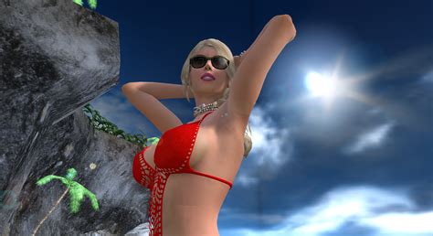 Stacy Gallery On The Beach Set 3 Red Bikini Sfsx Photo Gallery