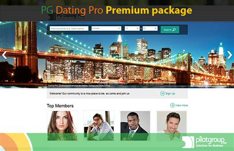 Dating Pro Premium Package Create Your Exclusive Dating Website