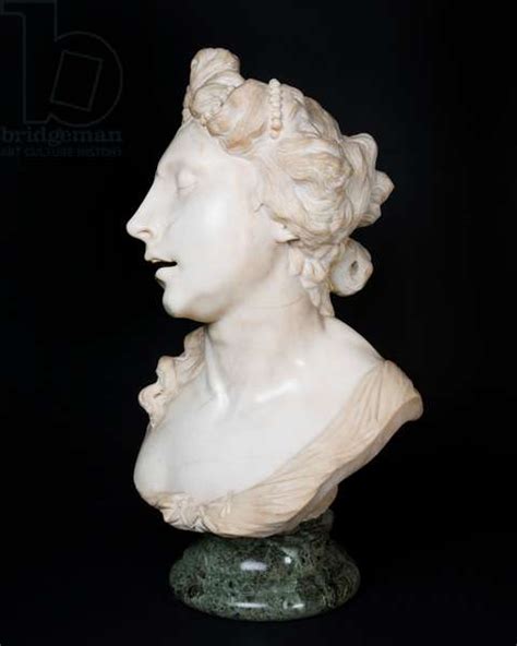 Image Of Bust Of Cleopatra C1680 90 Creamy White Marble Carved In