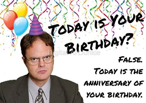 Funny Birthday Quotes The Office Shortquotescc