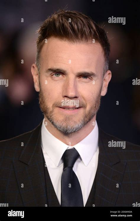Gary Barlow Attending The Eddie The Eagle European Premiere At Odeon Leicester Square London