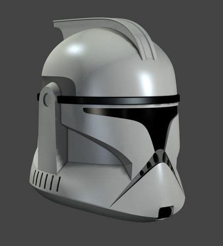 Phase 1 Clone Trooper Cosplay Helmet 3d Print Model Clone Trooper