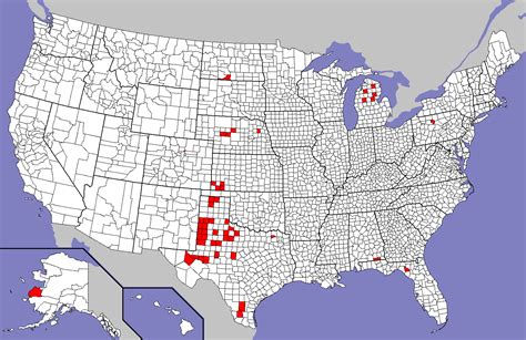 Us Counties With No Sites Listed On The National Register Of Historic