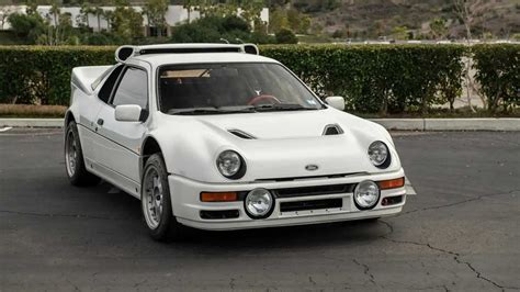 Rare 1986 Ford Rs200 Evolution Already At 280k On Bring A Trailer