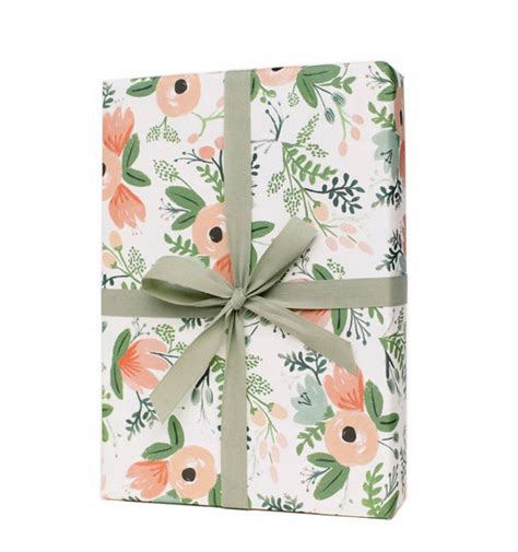 Wildflower Wrapping Paper Green Meadows Florist