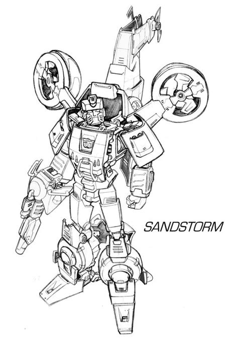 Generations Sandstorm Concept Artwork By Nick Roche Transformers News