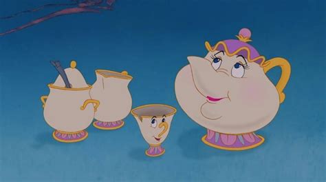 I created it the way a little english teapot would sing the song. Clutch Characters: Mrs. Potts | News