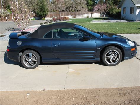 The first two generations (1g and 2g) share the automobile platform and parts with the rebadged eagle talon and plymouth laser captive imports. 2004 Mitsubishi Eclipse Spyder - Pictures - CarGurus
