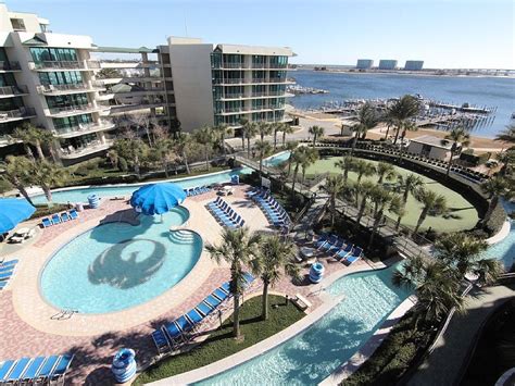 Beautiful Perdido Bay Resort Overlooking The Lazy River Pools And