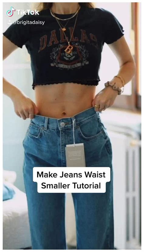 You can use them as a belt. How to make your jeans waist smaller #shoelace #belt # ...