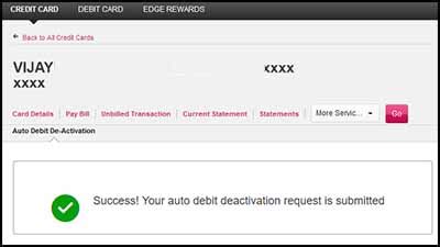 Axis bank credit card auto debit form. How do I Activate or Deactivate Auto Debit for Credit Card ...