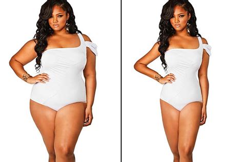 Thinner Beauty Is Using Photoshop To “help” Plus Size Women Lose Weight Design You Trust