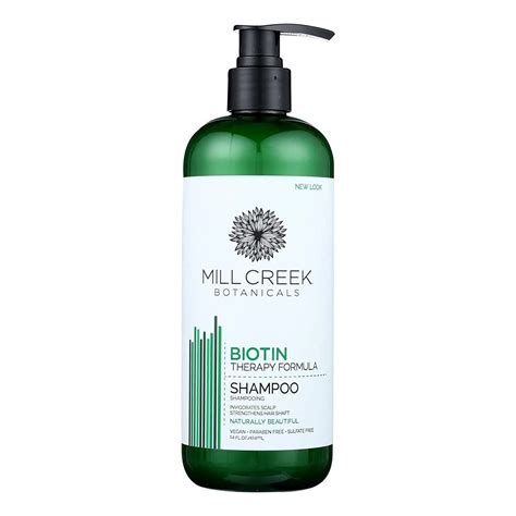 Mill Creek Biotin Shampoo 14 Fluid Ounce One Pack