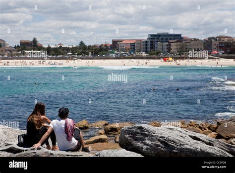 Bondi Beach Sydney Australia Stock Photo Alamy